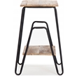 ClickDecor Cooper Industrial Side Table Brown