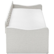 ClickDecor Carmina Tufted Daybed and Trundle Beige