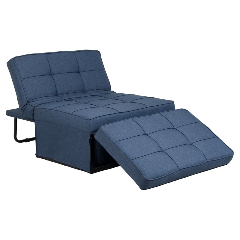 Sofa Bed Chair 4in1 Convertible Chair Bed Folding Single Recliner Sleeper  Sofa