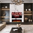 ALEXENT 3 Sided Electric Fireplace 56
