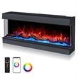 ALEXENT 3 Sided Electric Fireplace 68