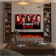 ALEXENT 3 Sided Electric Fireplace 80