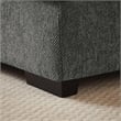 Alexent Modular Sectional Sofa w Ottoman LEFT-Facing Chaise Couch Dark Gray