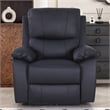 Alexent Leather Armchair Recliner Electric Power Lift  Reclining Sofa Black