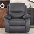 Alexent Leather Armchair Recliner Electric Power Lift  Reclining Sofa Gray