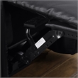 Leather Recliner Arm Chair Power Reclining Sofa Chair  Home Theater Couch Black