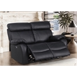 Alexent Leather Recliner Loveseat Power Lift Reclining Sofa Theater Couch Black