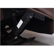 Alexent Leather Recliner Armchair Power Lift Reclining Sofa Theater Couch Brown
