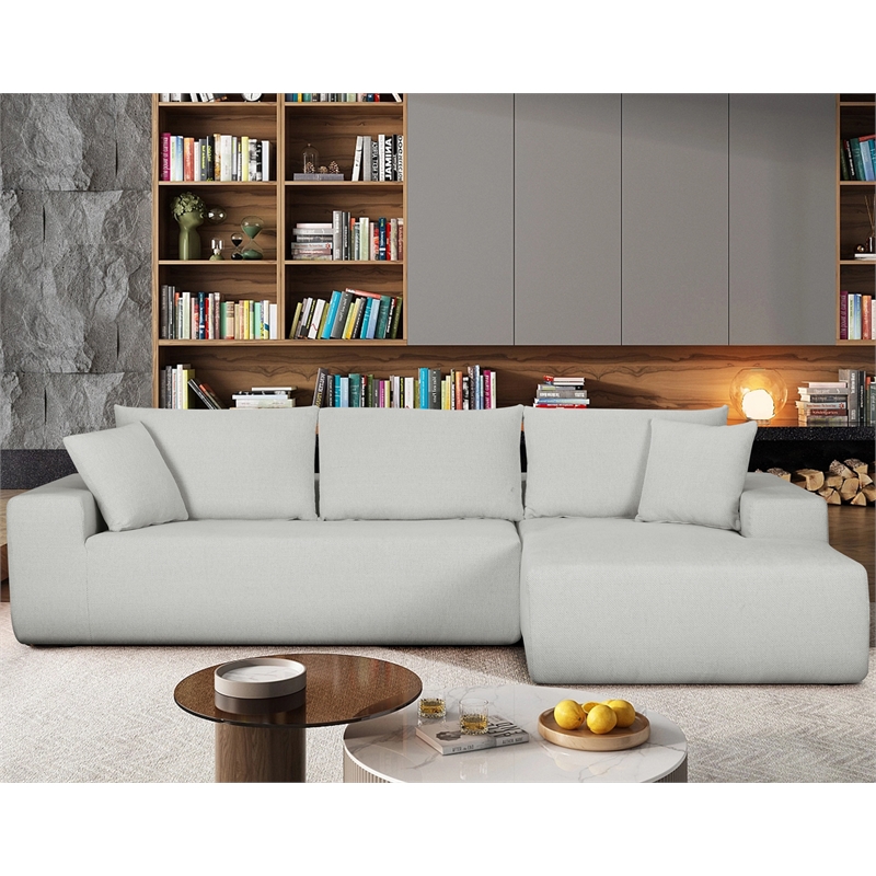 Deep Couch Sleeper Sectional Sofa 108