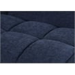 Modular Couch with Chaise Chenille Deep Sectionals with Extra Large Seat Blue