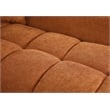 Modular Couch Sofa Chaise Set Chenille Soft Sectionals with Deep Seats Caramel