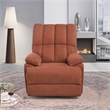 Ada Dual Motor Power Lift Recliner With USB Port Fabric Upholstered Caramel