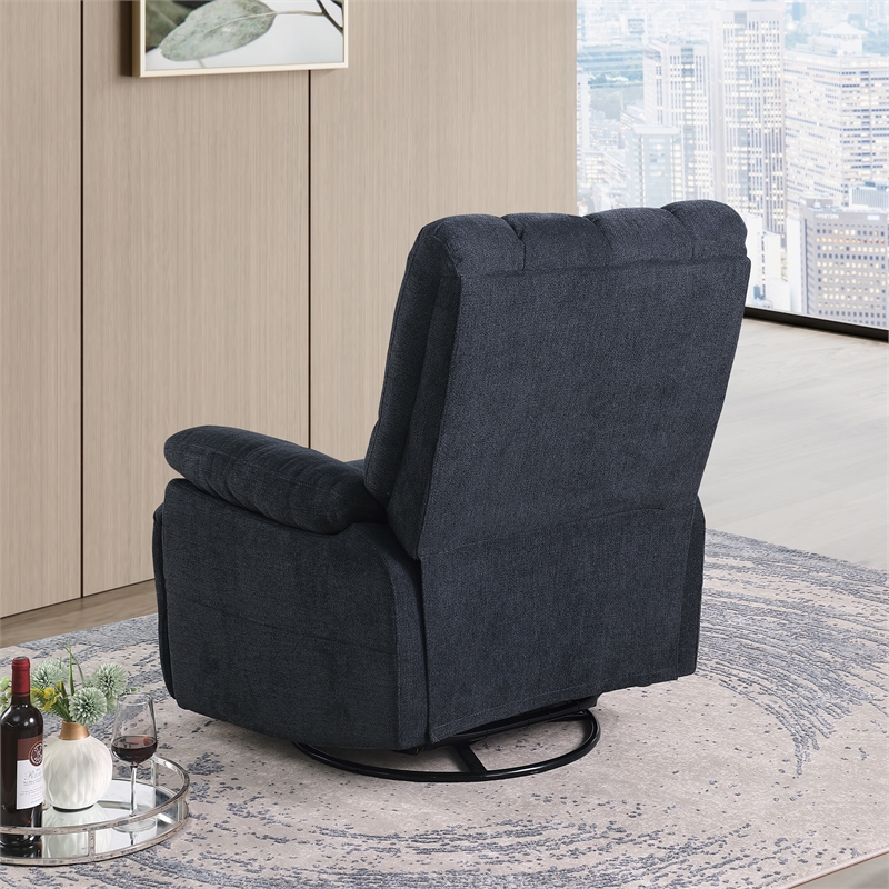 Ada Dual Motor Power Lift Recliner With USB Port Fabric Upholstered Black