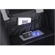 Ollie Faux Leather Electric Recliner W/ Cup Holder & Speaker & USB Charger Black