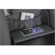 Ollie Faux Leather Electric Recliner W/ Cup Holder & Speaker & USB Charger Gray