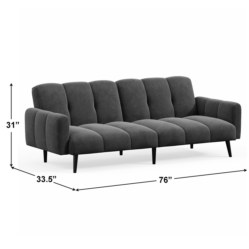 Gabriela Upholstered Convertible Sofa Bed