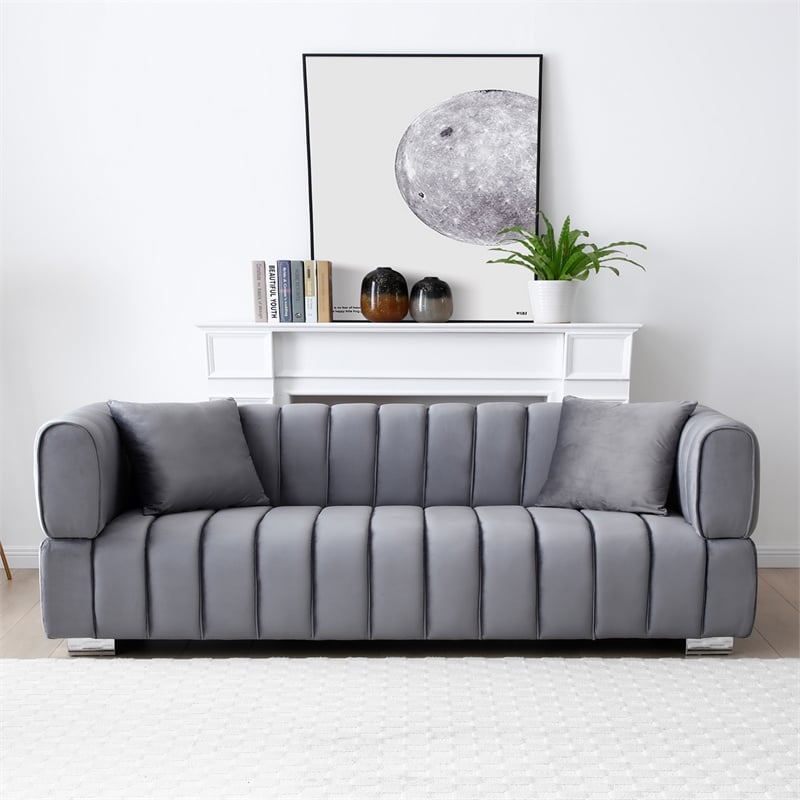 Luxurious Luna Velvet Sofa