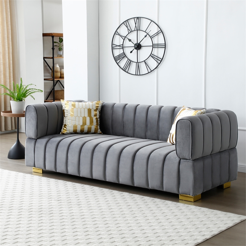 Luxurious Luna Velvet Sofa