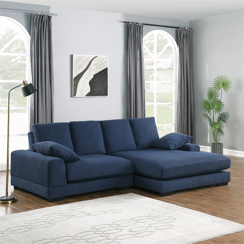 Daisy Convertible Sectional Sofa Couch with L-Shaped Design