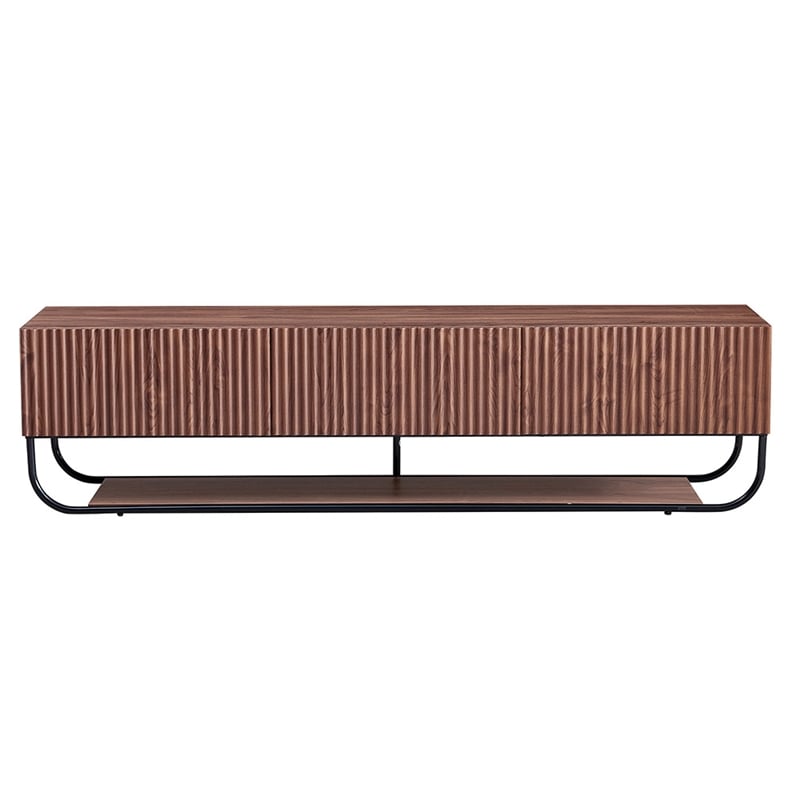 WPFurniture Glam Tv Stand in Brown
