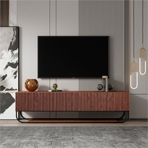 WPFurniture Glam Tv Stand in Brown