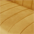 Foxy Velvet Sofa in Mustard Yellow