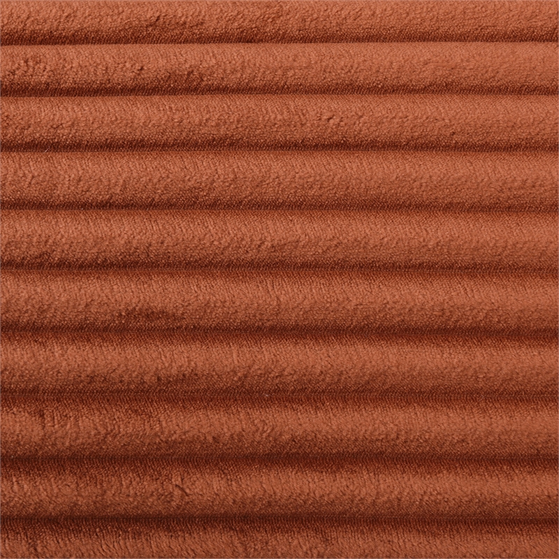 Scarlet Velvet Corduroy Sofa in Brown