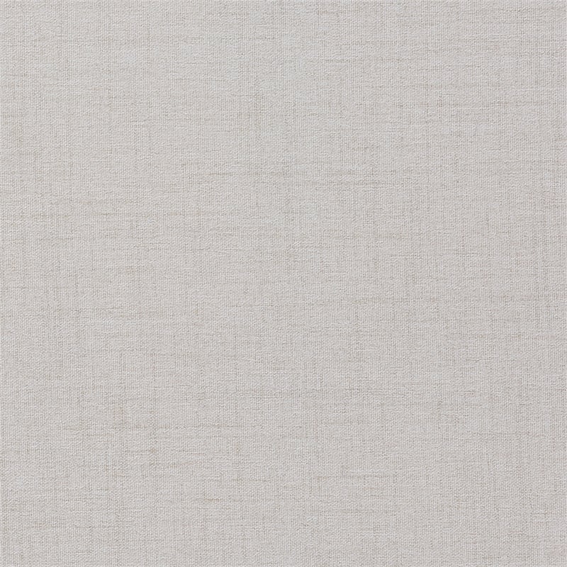 Hampton Linen Fabric Upholstered Queen Platform Bed in Cream