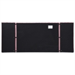 Avalon Velvet Upholstered King Platform Bed with Wings in Pink
