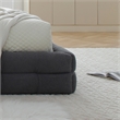 Electra Queen Size Fabric Upholstered Bed Frame in Dark Gray