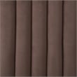 Jeffrey Queen Size Velvet Upholstered Bed Frame in Dark Brown