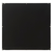 Rollie Vegan Leather Upholstered Queen Bed Frame In Black