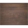 Modrest June Modern Solid Wood & Concrete Coffee Table in Dark Gray/Walnut