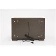 Modrest Ceres 2-Drawer Modern MDF Wood Veneer Nightstand in Oak/Gray