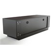 Modrest Carter Wood & Tempered Glass TV Stand for TVs up to 59