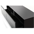 Modrest Carter Wood & Tempered Glass TV Stand for TVs up to 59