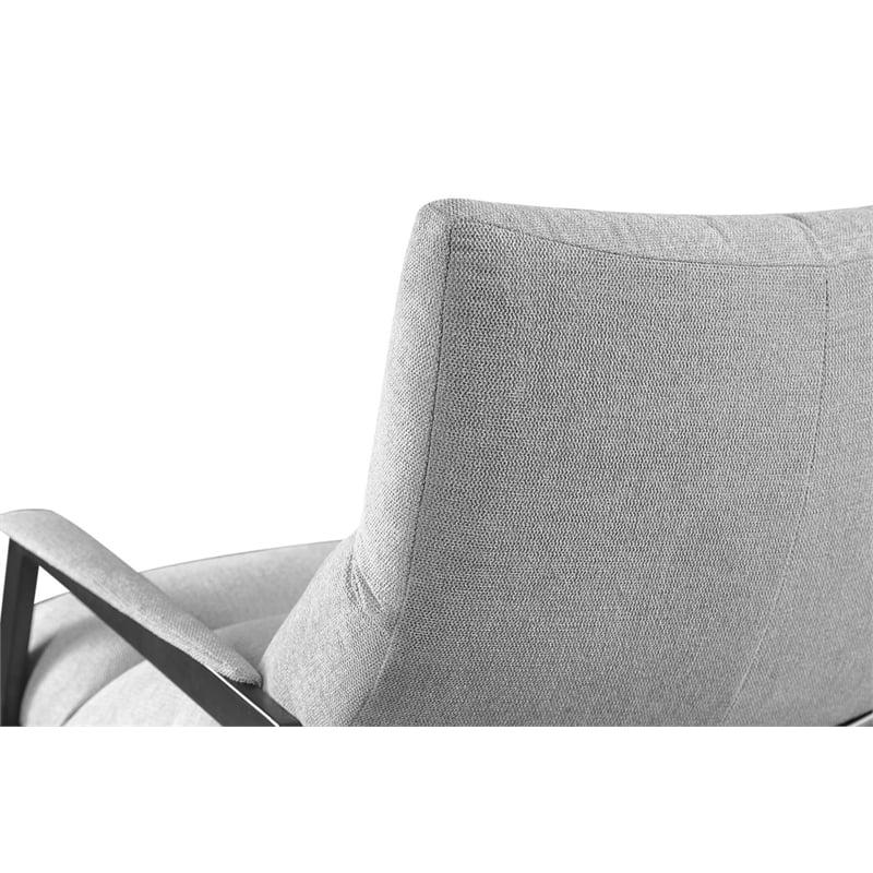 Modrest - Modern Homer Accent Grey Fabric Chair