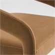Modrest Mundra Modern Tan Fabric Dining Chair