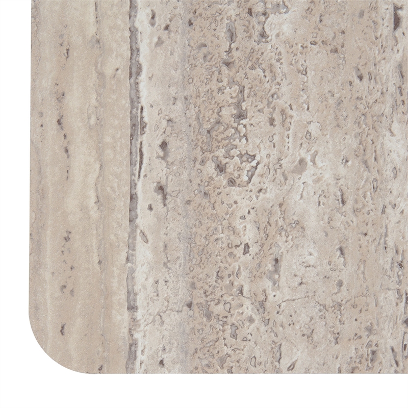 Nova Domus Roma - Modern Travertine Square Coffee Table