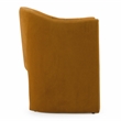 Danube - Modern Burnt Orange Fabric Dining Chair