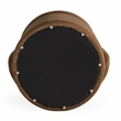 Norris - Modern Brown Fabric Swivel Dining Chair