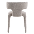 Saehee - Modern Light Gray Fabric Dining Chair