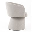 Linton - Modern Light Gray Fabric Dining Chair