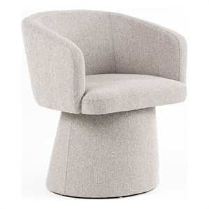 Linton - Modern Light Gray Fabric Dining Chair