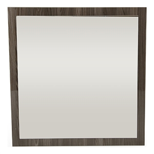Capulet Italian Modern Gray Mirror