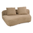 Percy - Contemporary Beige Fabric Left Facing Chaise Sectional Sofa
