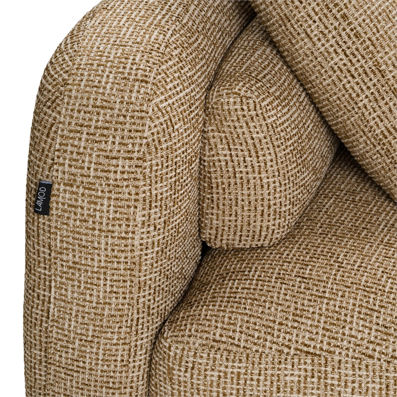 Percy - Contemporary Beige Fabric Left Facing Chaise Sectional Sofa