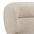 Pasha - Modern Cream Fabric Bed Queen