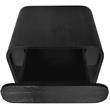 Homesphere Furniture Contemporary Black Finish Oak Night Stand