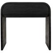 Homesphere Furniture Contemporary Black Finish Oak Night Stand